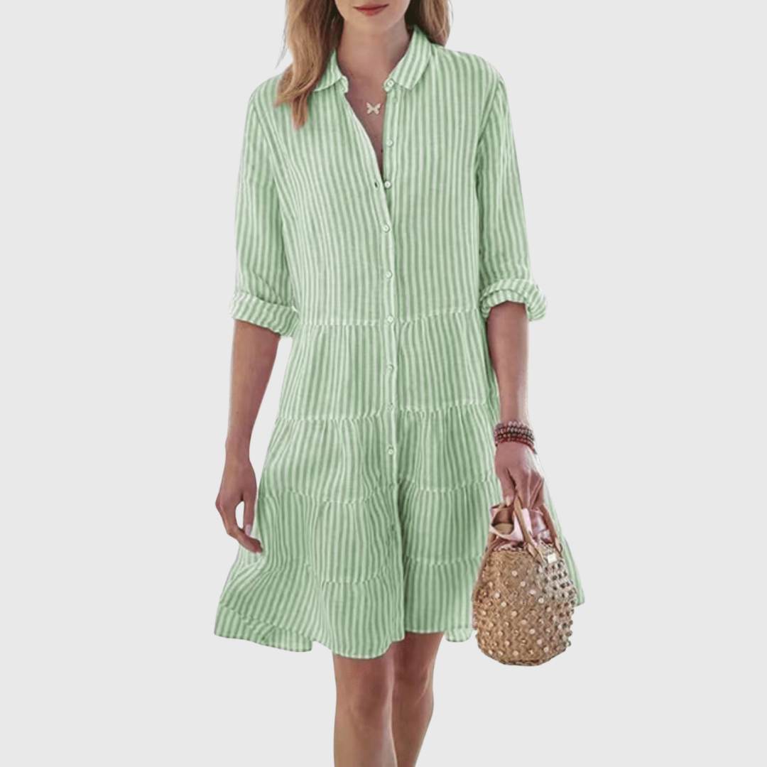 Dorothea | Breezy Striped Dress