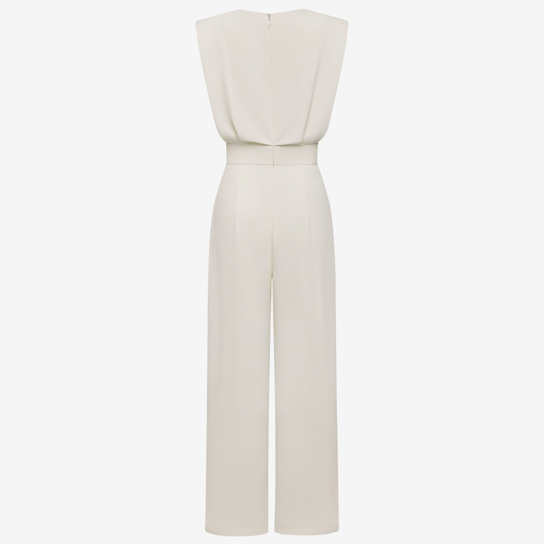 Helen | Flattering Belted Jumpsuit