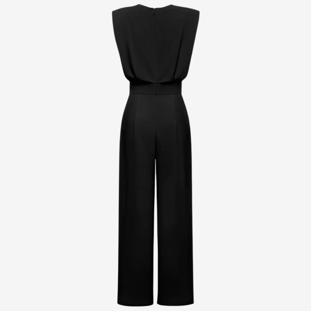 Helen | Flattering Belted Jumpsuit