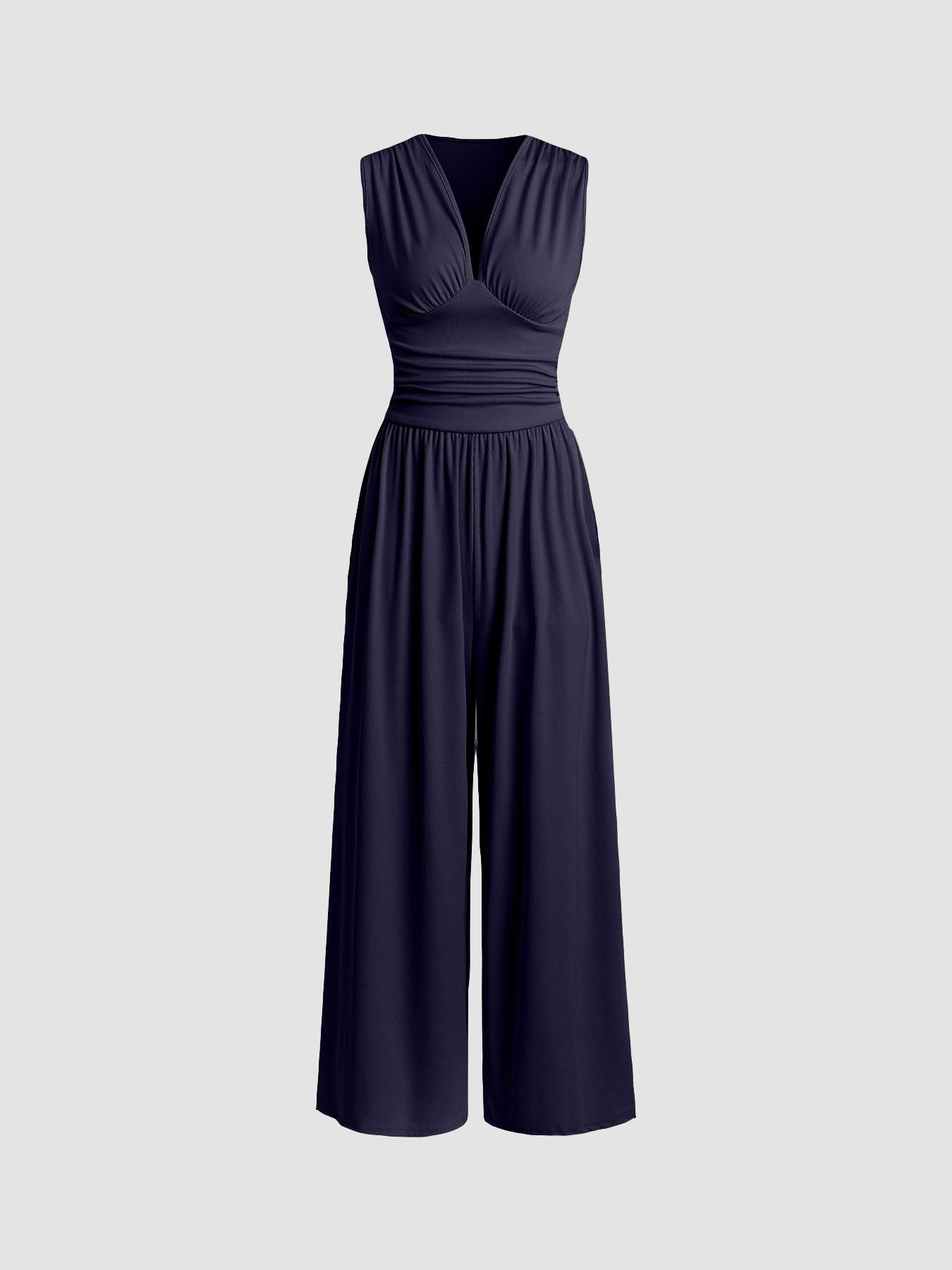 Grace | Chic Sleeveless Wide-Leg Jumpsuit