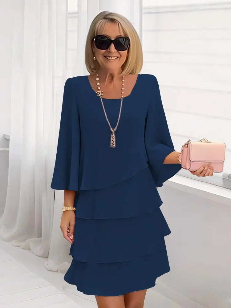 Sharon | Elegant Tiered Dress