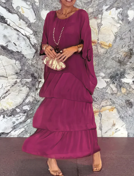 Meliora | Elegant Flowing Maxi Dress
