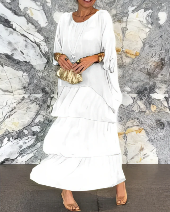 Meliora | Elegant Flowing Maxi Dress