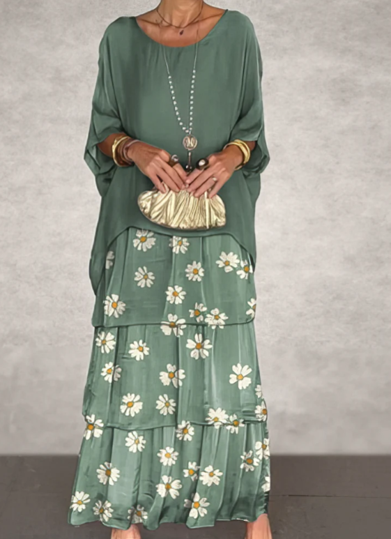 Meliora | Elegant Flowing Maxi Dress