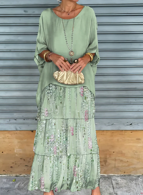 Meliora | Elegant Flowing Maxi Dress