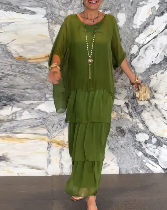 Meliora | Elegant Flowing Maxi Dress