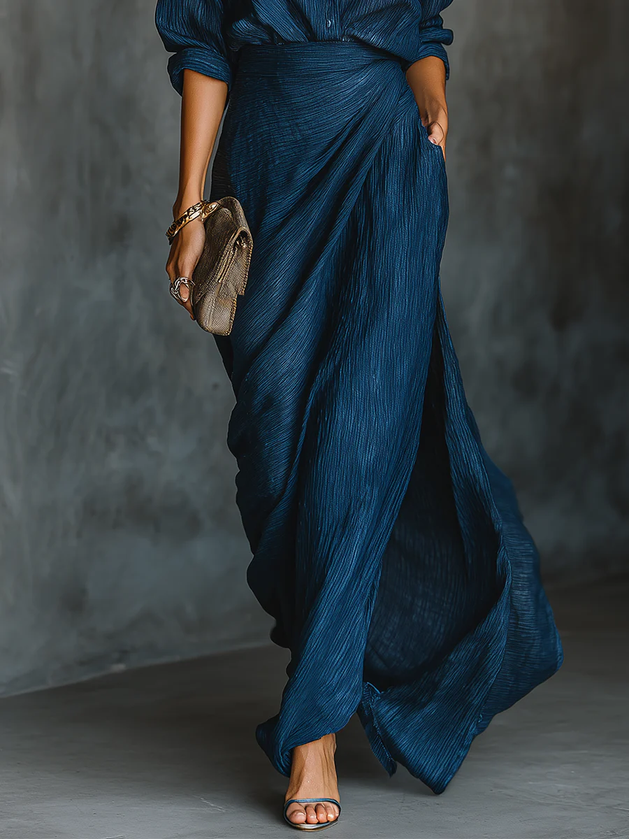 Sara | Elegant Set with Long Skirt