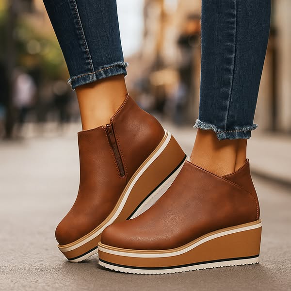 Harlow | Wedge Ankle Boot