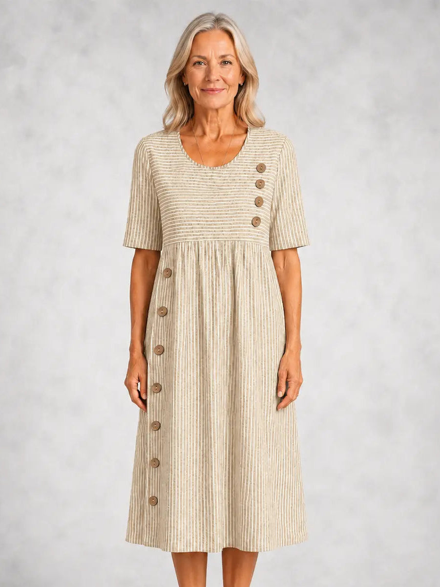 Hilary | Striped Summer Dress