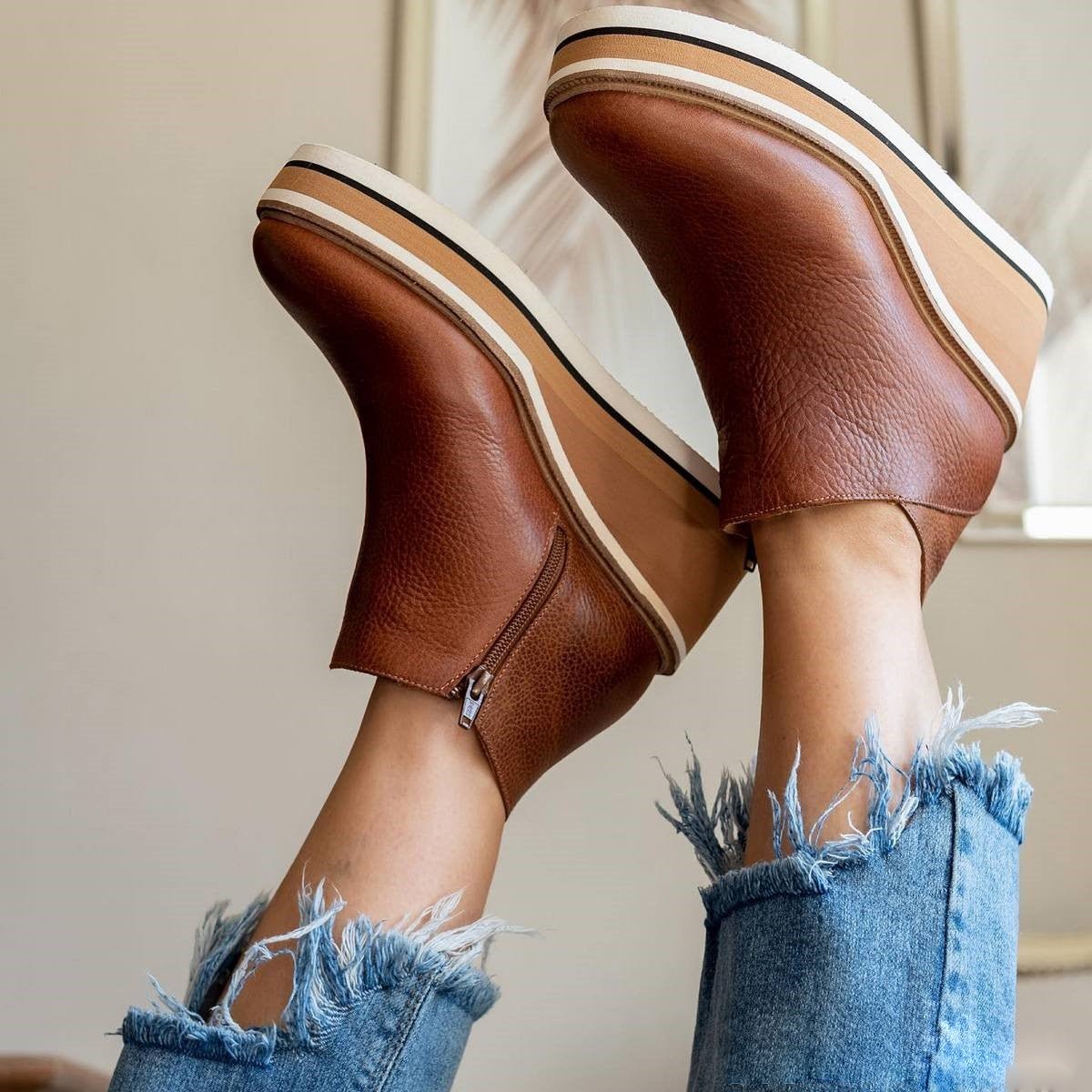 Harlow | Wedge Ankle Boot