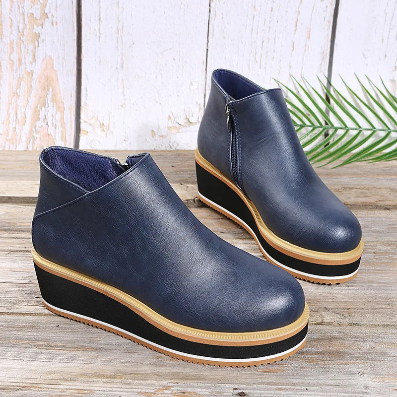 Harlow | Wedge Ankle Boot