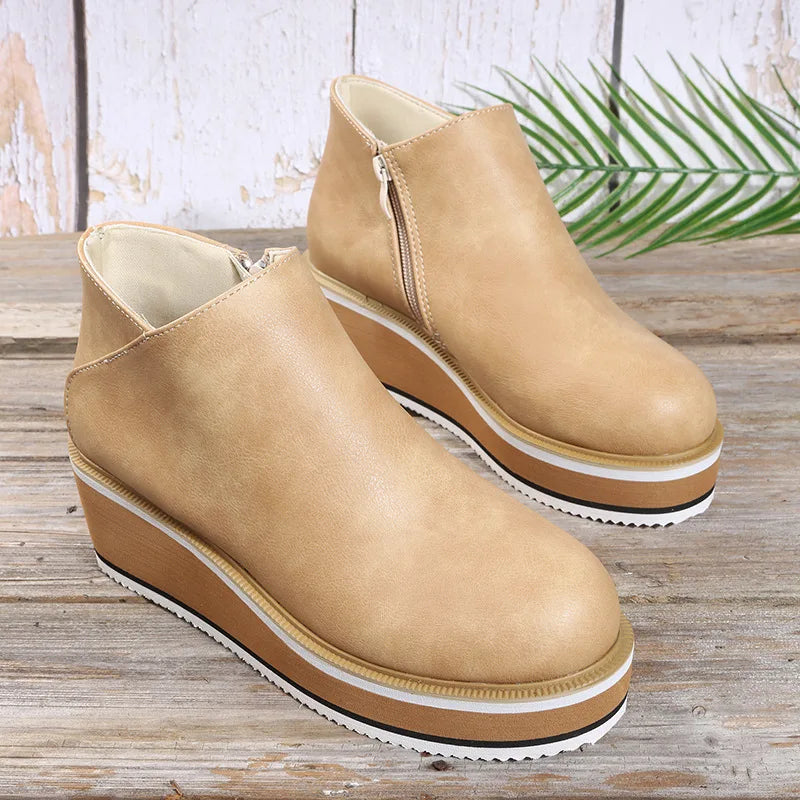 Harlow | Wedge Ankle Boot