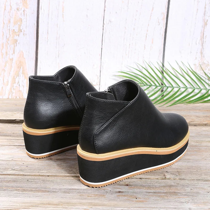 Harlow | Wedge Ankle Boot