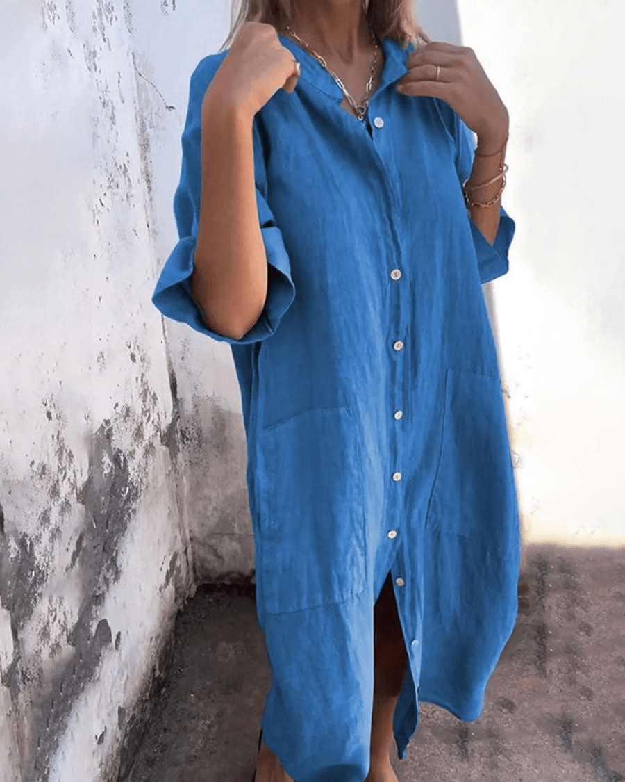 Amelia | Breezy Shirt Dress