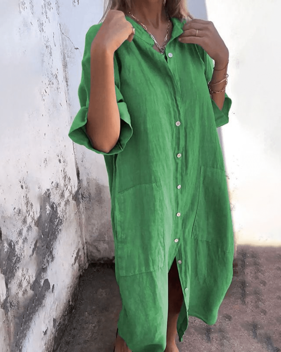 Amelia | Breezy Shirt Dress