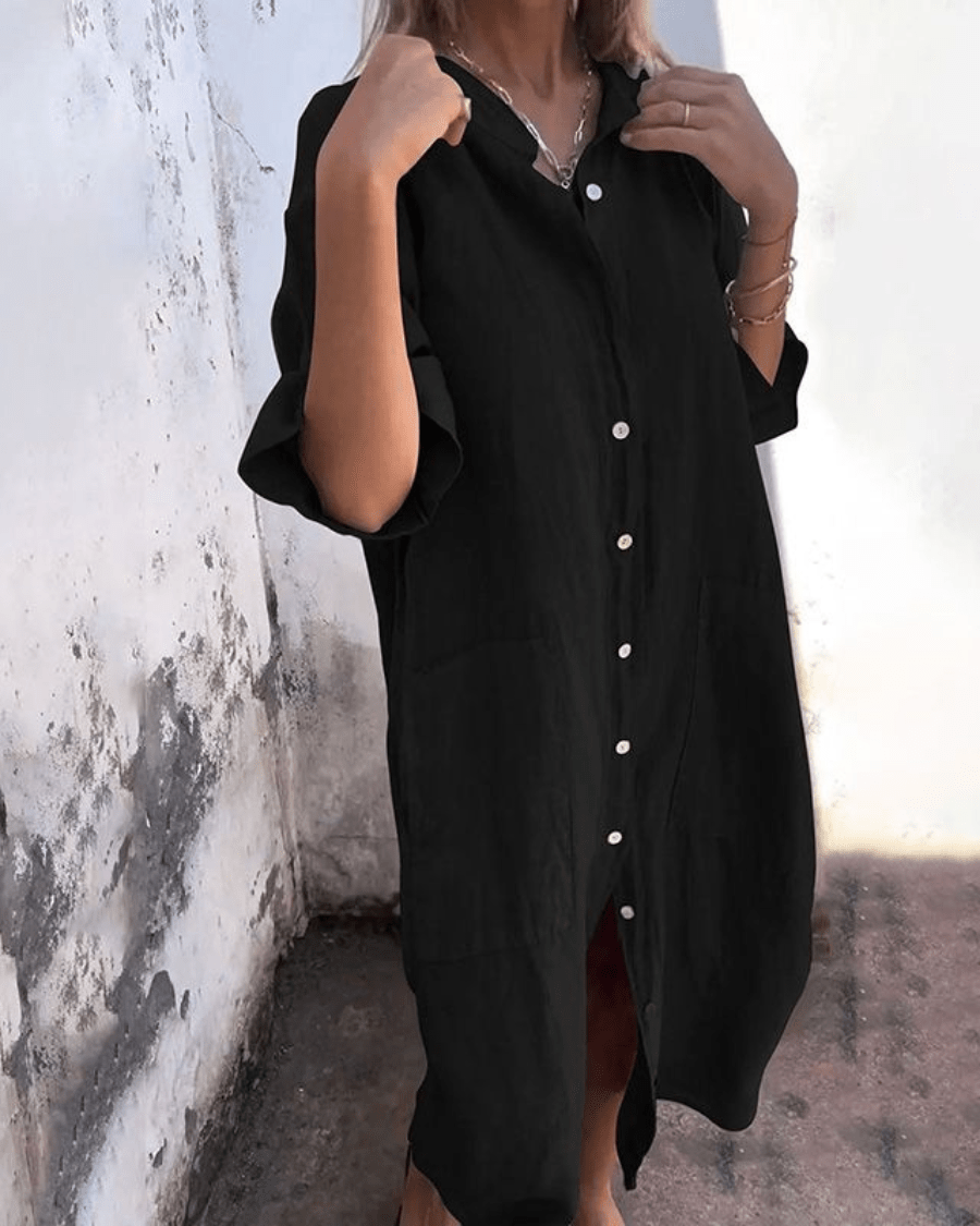 Amelia | Breezy Shirt Dress