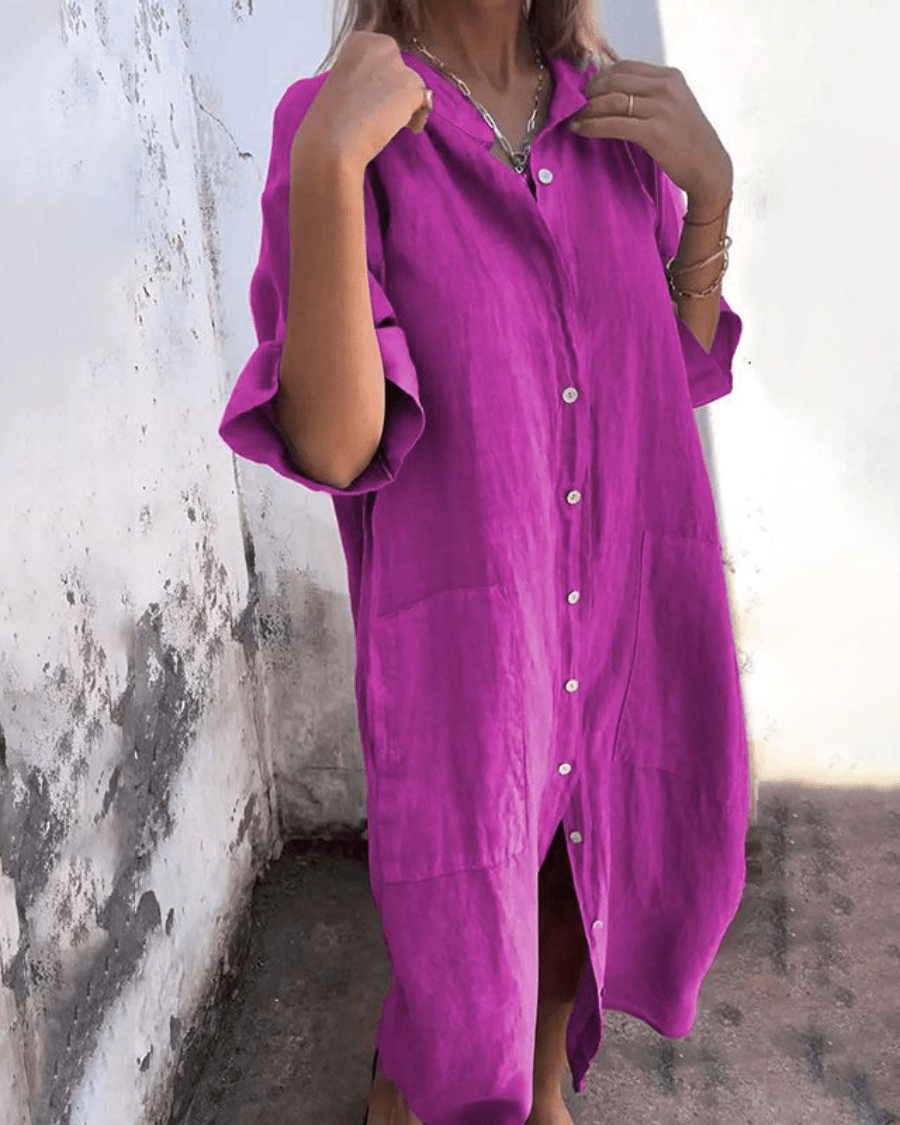 Amelia | Breezy Shirt Dress