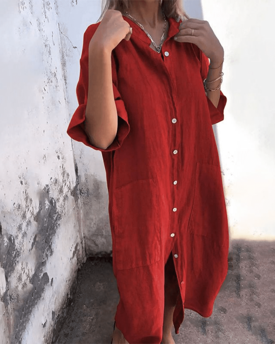 Amelia | Breezy Shirt Dress